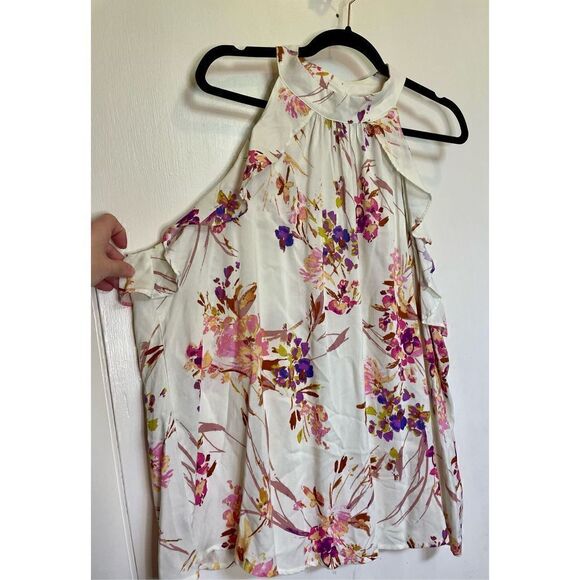 Andree by Unit High Neck floral sleeveless top size 2X NWT - Picture 7 of 15